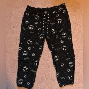 Disney Nightmare Before Christmas sweatpants joggers large
